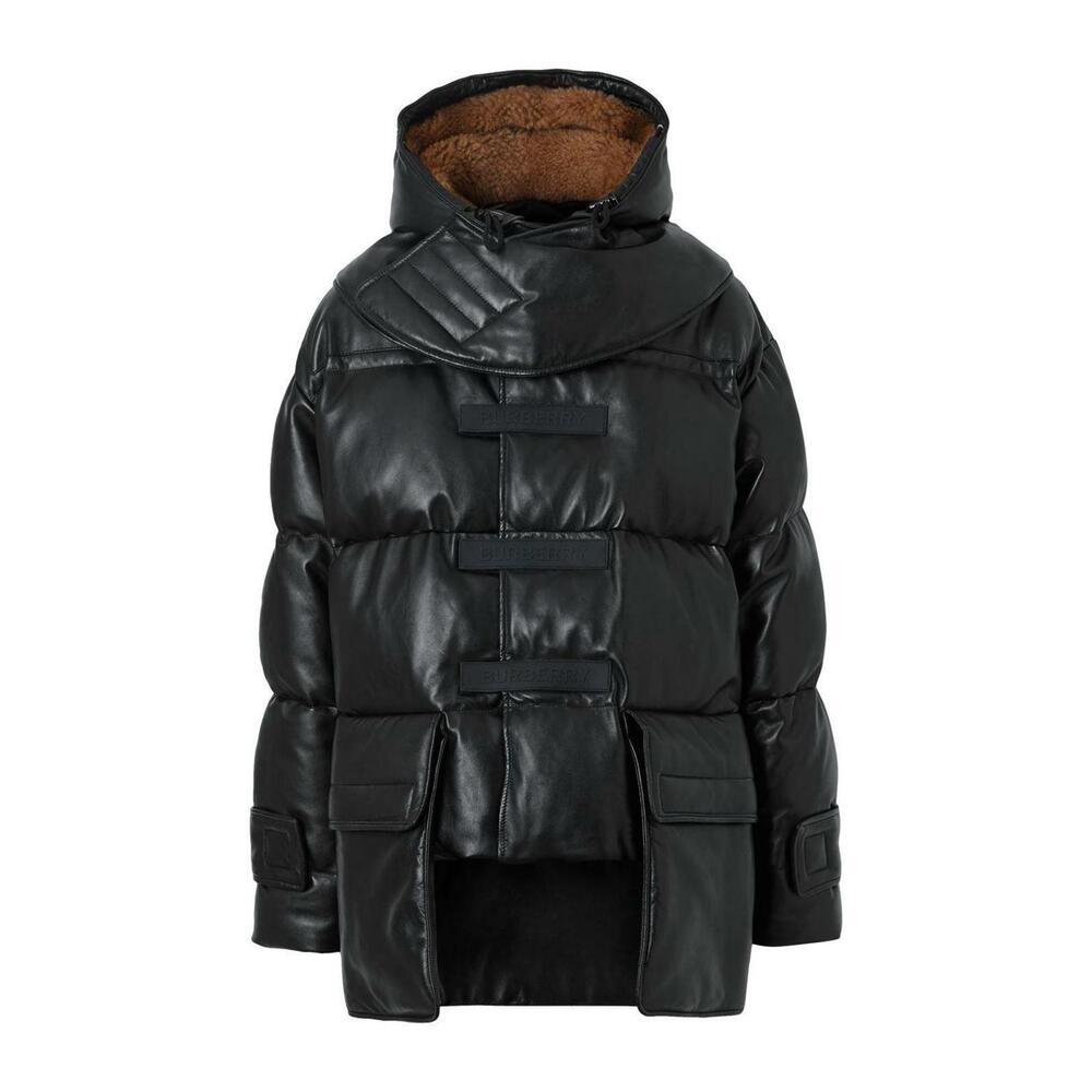 NWT, Men's Burberry Plonge Lambskin Puffer Jacket in Black - size S #DC507